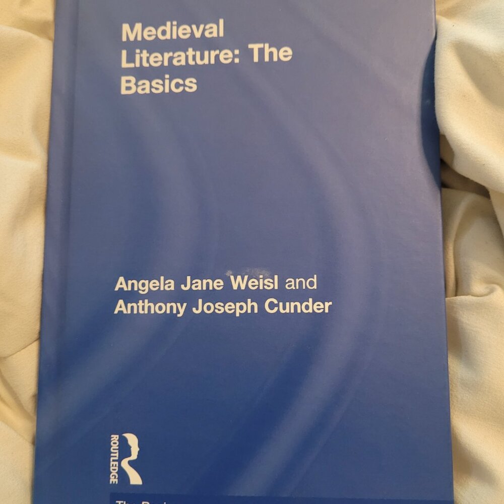 Medieval Literature The Basics Angela Jane Weisl ROUTLEDGE HARDCOVER book